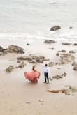 Wore for engagement pictures and got so many compliments - it has so many layers and flows so nicely. I did have it professionally hemmed since I'm 5' 2" and the seamstress was surprised at how long each layer was - just a warning that it might cost more than usual to hem. - Rachel F.