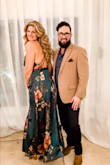 Absolutely in love with this dress! I got so many compliments. Comfortably, flowy, feminine, and easy. It does come long which was perfect for 4" heels. There was no fussing with the straps. - Jessica S.