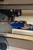 I absolutely love the color, style, and fit of this dress. I ordered it for a wedding and I'm still debating if I'll wear it. The reason is, I've got a little junk in the trunk which is constantly pulling the dress up from the back and makes the slit move up to possibly expose the goodies. If you're okay continuously pulling it back down or if you got a pancake booty, it's perfect. - Emily G.