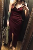 My friend referred me to this site. I loved seeing all the reviews and being able to figure out what dress size would fit me from that. These dresses fit me perfectly and looked amazing on me at the wedding! Definitely recommend! - Taylor F.