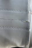 It gets dirty quickly and it creases really quick . Overall they are cute . But honestly the got damaged quick in the pointy part. And it gots bad stitching. - Deyanira S.