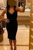 If you're looking to show off curves, but feel secure in a fabric with a little give this is for you. The color was a beautiful shade of green and I felt classy, and comfortable, but sexy. You definitely need this dress, my husband loved it. - Amanda R.