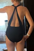 I loved the front but once I checked out the back realized it looked like a diaper.  Returning this. - Jena S.