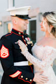 My fiancé and I decided last minute to get married at the courthouse before our wedding in September. I bought this dress skeptical but trusting the reviews and photos posted. When it came in it fit perfectly! I'm obsessed with our photos and we received many compliments. Highly recommend! - Cordelia H.