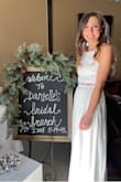 I'm so glad I purchased this dress last minute for my bridal shower. I love that you can adjust the top with the strings in the back. It does run large, and I would have returned the S for an XS if I hadn't run out of time. The bottom skirt is long, as a lot of Lulus dresses are, but that's to be expected. The skirt does wrinkle, but our steamer helped a bit with that too - Danielle K.