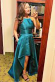 Absolutely stunning and comfortable dress! I had SOOO many compliments! Loved the dress, fit, and color!!! - Megan S.