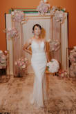 I love this dress, its very beautiful. I got compliments from my friends. I had to do a little alterations because it was long but other than that it fits perfectly. - Princess D.