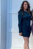 This dress is so cute!! I wore it to a winter wedding and felt so beautiful in it - the only small thing was the sleeve was a little long on me - other than that I wouldn't have changed a thing! - Stephanie F.