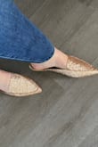 They're only a little bit bigger than I was expecting but if you have wide feet like me, they're perfect! They're literally so cute! Thinking about buying new colors! - Noelle G.