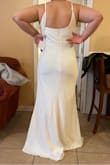 I chose this for my ceremony gown and it is literally the perfect dress. I wanted something that was classic, elegant, and simple because of the accessories I've chosen (pearl veil). I'm so so so excited. I chose another Lulus dress that I love equally as much for my reception that is a lot more detailed and blingy. That's the beauty of not spending thousands on a dress. You can have two! (Still for way less than one traditional gown). - Shania G.