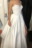 This dress is stunning, the details are beautiful. I tried on a very similar dress in a bridal shop for thousands. When I saw this dress online I had to try it. With quick steam to get the wrinkles out (not steamed yet in photos below ) Lulus Saved me thousands on my wedding dress without compromising how I look. - Olivia C.