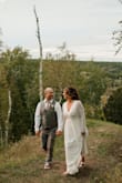 I initially did not think I would like this wedding dress (was scared to go backless), but I kept coming back to it and I'm so glad! I got so many compliments and it held up great. I had a second one for my reception and never ended up changing into it because this one was so comfortable. - Pamela S.