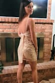 Loved it. The color was just what I was looking for. It was great to wear for winter formal - Natalie A.