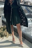 I loved these heels! The straps made it easy to walk in and they were comfortable all night! My only (small issue) was the strap was just a little tight around the ankles, I wouldn't say I have big ankles but I barely got the strap to the first hole. - Nicole S.
