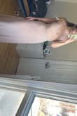 not my colour I'm too pale lol but its a bridesmaid dress and I love the style its stunning! its slightly tight but a medium would've been to big for me also its pretty long so i will need it hemmed but I expected that - Talia L.