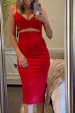 This dress is sexy and I love it! Fits like a glove. Good for date night! - Danielle K.
