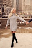 Comfortable, warm, and flattering dress. Maybe a little loose but I liked it! - Katherine H.