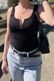 I love that this top has such thick, good-quality material. I'm really happy I got it! - Alexandra H.