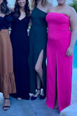 Loved this dress so much for an early spring wedding! The length and fit were great, though I do wish it was slightly smaller around the waist as I had a bit of extra fabric in the back. Highly recommend. - Hallie T.