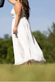 Loved this! Wore for my engagement shoot! Love that it's 2piece so I can wear the top and bottom again separate. - Melissa C.