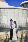 I absolutely love this dress for my court wedding, it fit me perfectly and I got so many compliments I just love it. - Daniela C.