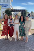 I ordered this in a medium and it was too big - I returned it and quickly received the small which fit PERFECTLY! I wore this to my bridal shower and absolutely loved it! Just GORGEOUS! - Sarah V.