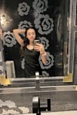 The dress was a little less form fitting than I wanted, I think an XS would have been more form fitting. The dress was still super flattering! It still fit perfectly and material is so soft and shiny. It's lightweight which is great for events too! - Hannah L.