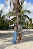It fits a bit big on me, but overall love the dress. The colour is beautiful and love the open slits on the legs and the open back ! Great vacation dress. - Tessa L.