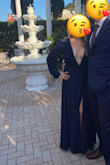 I wore this to a wedding & received so many compliments. The dress price is fair for the quality. My only complaint was the button on the back (near the neck) felt cheap and I was worried it would come unraveled or snap while wearing it so I had my seamstress add a hook. 
Smaller chest area or short torso??-  You WILL need fashion tape to secure the top down. When you sit down, the fabric on top buckles out and is loose, which does not secure your girls. It is even loose when standing and you have to be careful when moving around, especially if you will be dancing at an event or there might be a nip slip. There is also very little support, so if you are looking for a dress to lift the girls up, this is not it. I wore a size small, and my bra size is 34C and the fabric on the chest area was not quite tight enough to hold things in. I had to use fabric tape to tape the dress down and also stick boobs to lift everything up. 
I am 5'3 and had to get this dress shortened quite a bit. It is VERY long. - Tracy K.