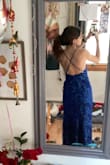 This dress looked so cute online but on me it was too tight on my hips/butt, and too loose on my stomach/back. As well the fabric was a little rough on my skin when moving around. - Lena W.