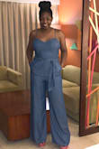 Love the fit, the length is really long, if wearing heels not so bad but with flip flops it will drag the ground. - Andrea T.