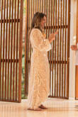 This is the perfect tropical wedding dress! I was looking for a lightweight lace dress that was not so formal and was easy to wear all night for our tropical Tulum wedding. I love that it was lined and was able to travel and show no sign of wrinkles after being in a backpack. I did have to order a larger size skirt since there is no stretch and I am an hourglass shape. Love this combo and so happy I found exactly what I was looking for on LULUS! - Nicole G.