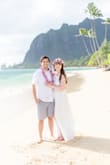 I bought this dress for a fun photo shoot in Hawaii with my fiance.  I packed it in my carry on bag and it came out wrinkle free.  I then wore the dress on the beach and got sand all over the dress and was a little disheartened, but I rinsed it in cold water and it looks brand new. I just ran it through the gentle cycle and it looks as good as ever.  I did not want to ruin this outfit after one use so I am so happy it cleaned so easily. The top was adjustable and the bottle has some give to it, but not much.  It ran true to size for me.  I LOVED how it looked. I am beyond happy with this purchase! - Elizabeth R.