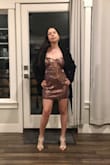 I loved this dress! It fit perfectly on the body, I bought the XS size. - Sabrina C.