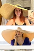 So I wanted this hat, based off the hat Samantha Jones wore during the Sex and the City movie! I've been searching high and low for a giant sunhat! My friend sent me this one and it's EVERYTHING I could've hoped for! My mom got it for me for my birthday! It's the best thing ever! - Taylor F.