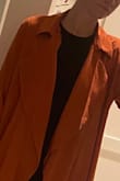 This duster is a beautiful color, especially for fall. I paired it with an outfit for my friend's bridal shower that had a specific color scheme. Got lots of compliments!! Just make sure to steam it when you get it and hang it to keep it from wrinkling. - Kellyn S.