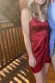 I wore this dress to my boyfriend's fraternity formal in Gatlinburg, TN! It is very comfortable and the material is great quality. Photographed well! I even was able to wear a strapless bra with it. :) - Claire M.
