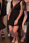 So flattering and the deep v cut gives it just enough pizazz! Love it! - Dynnea B.