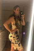 I had high hopes for this dress. (It fits great). Disappointed with the details.  Sequence is sloppy in some spots. extra strings & patchy embroidery work. They were definitely in a rush to get this dress restocked because it sells so well. I would have waited longer for more attention to detail.  I'm keeping it but I'll have to fix the sloppy sewing myself. - Sarah K.