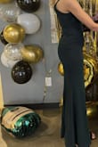 The dress fit wonderfully and was so comfortable all night. It was a little big in the top area for me but that's typical for me in most dresses. The length was great as well! - Rachel G.