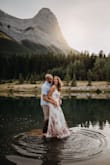 I ordered this dress for my engagement photos and it was absolutely stunning! The material felt great, the fit was great, and I felt beautiful and comfortable for this photoshoot. Absolutely love this dress and I can't wait to find another occasion to wear it! - Bobbie-Jean L.