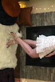 I loved these shoes so much. Exactly as they look in the photo and fits true to size. I wore them to my bridal shower and received so many compliments! - Vanessa W.