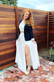 I ordered this dress for a formal party. The guests were to wear only black and/or white. I felt like a Grecian Goddess. Beautifully made, perfect fit, classy yet subtly sexy. I plan on wearing it again and again! - Amber A.