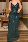 I absolutely love this dress so much! I got it as my prom dress. The straps are a bit long, but that's okay. <3 - Kaelyn Q.