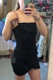 This dress fit perfectly, I was debating sizing up but it is so comfy and flattering! Cant wait to wear this! - Katie F.
