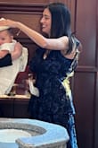 I was a little hesitant to order a dress without trying on especially being 5 months postpartum. As a nursing mom, I needed a dress that accommodated my fluctuating cup size throughout the day. This dress fit perfectly and made me feel confident and beautiful. - Yurida R.