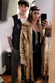 Everyone loves this coat and the Fur is very authentic feeling, it doesn't feel like waxy plastic. I've worn this 2 weddings, a Christmas party, and even as part of a 20's flapper Halloween costume. Only downside is it doesn't stay closed in the front, And I could have probably bought a bigger size to allow my arms to stretch out better. - Samantha O.