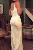 I chose this dress because of its simplicity and the fabric. It's a tad bit tight around the waist, however, it's still comfortable. - Paloma C.