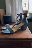I love these heels. I got them for my wedding in May and they are perfect in size and color, shipping was very fast which was definitely a plus. - Sarah E.