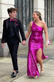 This was a great dress for an out-of-town prom. Fit was true to size just needed to be hemmed. - Shannon W.